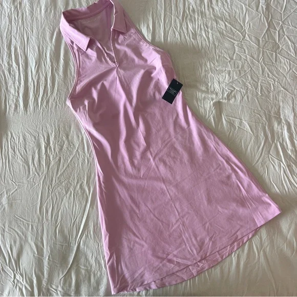 NWT Abercrombie & Fitch Women’s Traveler Polo Mini Dress - Picture 4 of 7